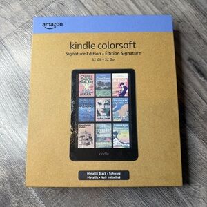 Brand New 32 GB Amazon Kindle Colorsoft Signature Edition - E-Reader E-book